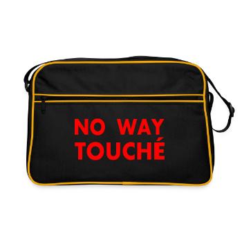 No way touché - Sac Retro - noir/or - Devant