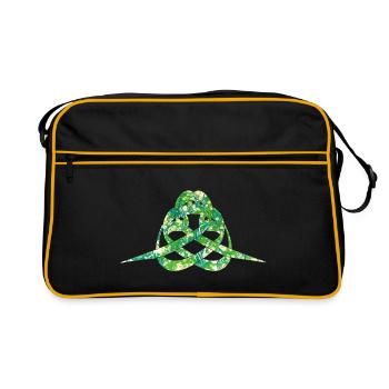 calligraphie e 270 - Sac Retro - noir/or - Devant