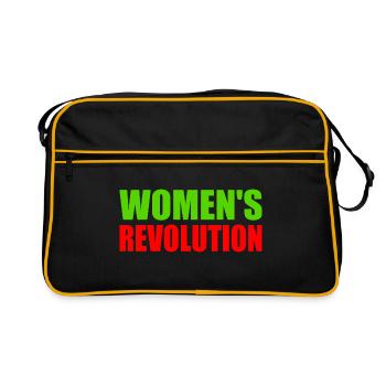 Womens revolution - Sac Retro - noir/or - Devant