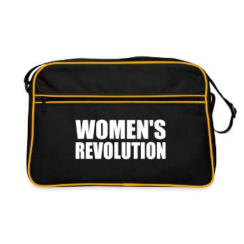 Womens revolution - Sac Retro - noir/or - Devant