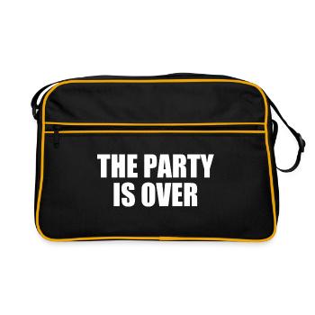 The party is over - Sac Retro - noir/or - Devant