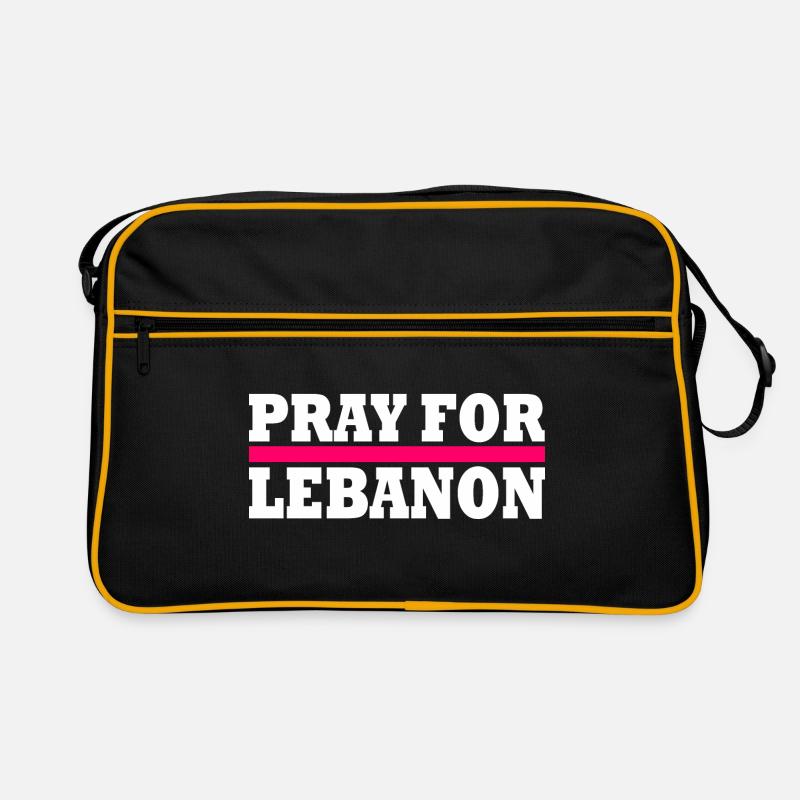Pray for lebanon Sac Retro