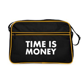 Time is money - Sac Retro - noir/or - Devant