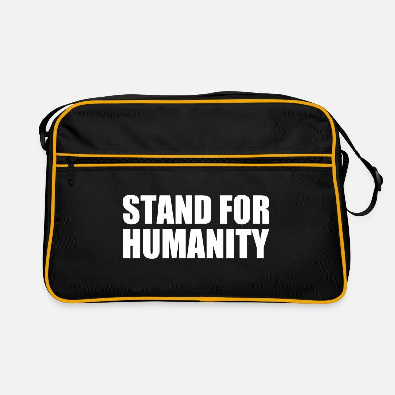 Stand for humanity Retro Bag