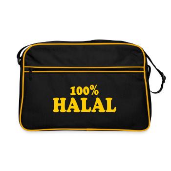 Halal - Sac Retro - noir/or - Devant