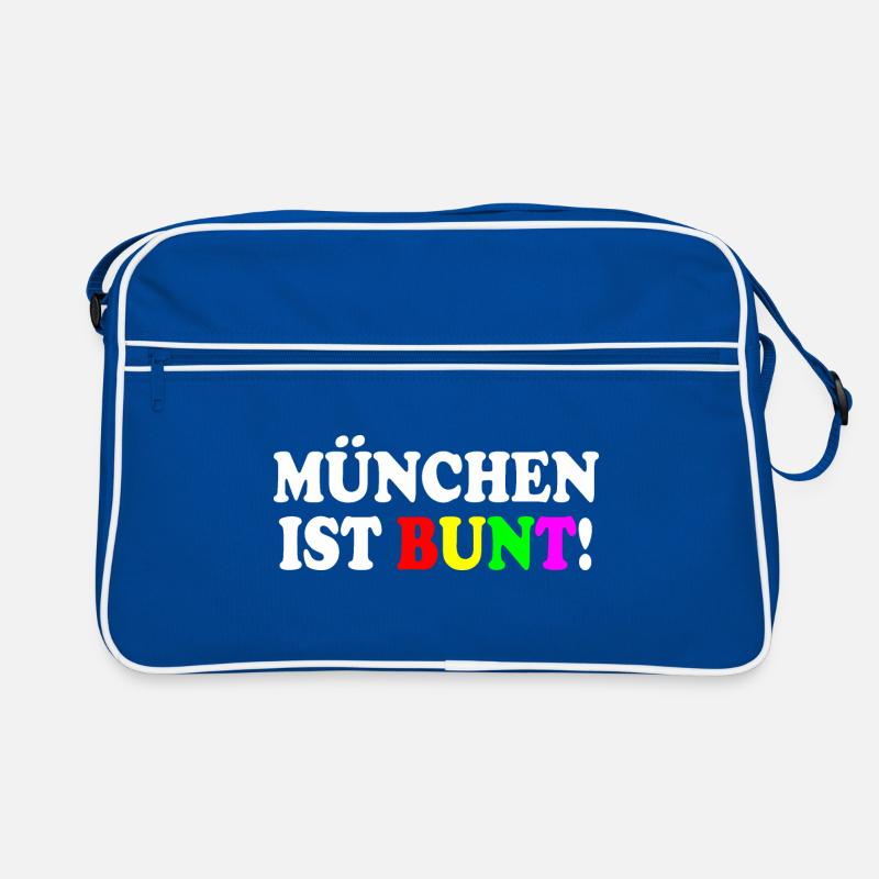Munich is colorful Retro Bag