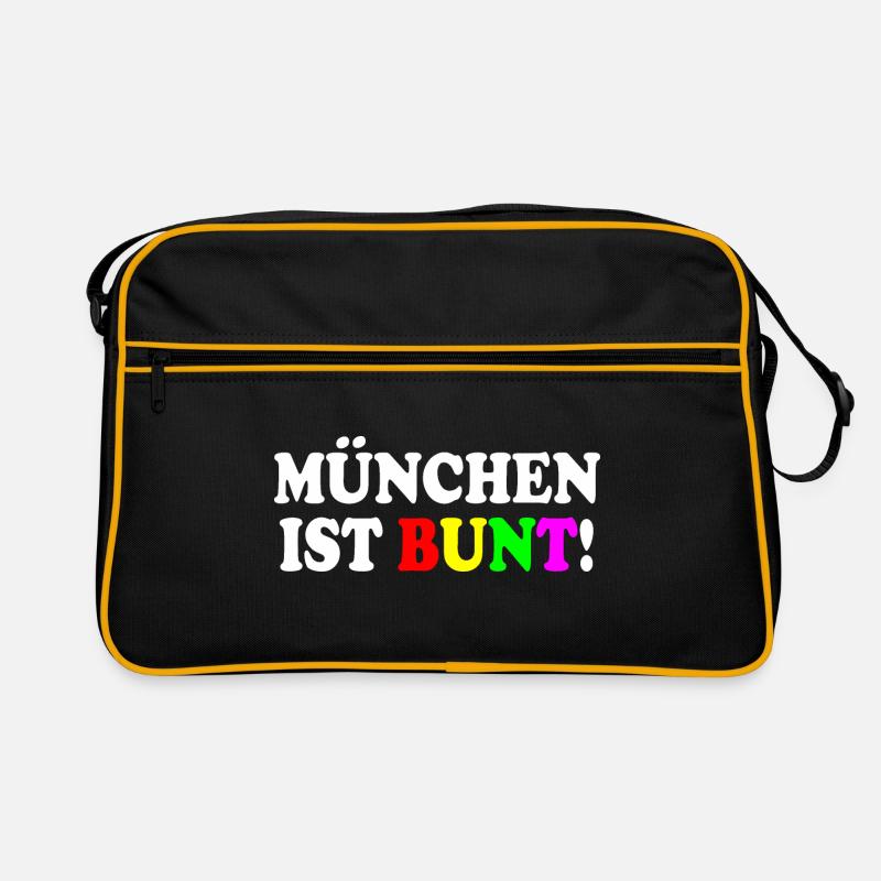 Munich est colorée Sac Retro