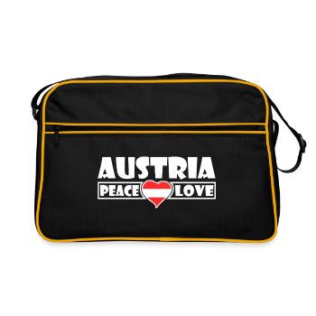 Austria - Austria - Retro Bag - black/gold - Front