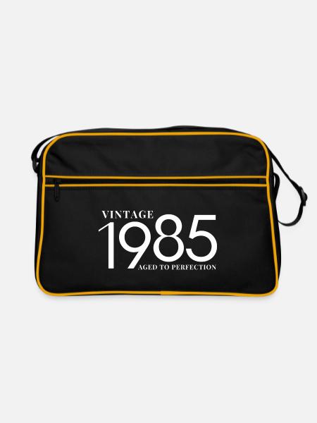 1985 legend - Retro Bag - black/gold - Front