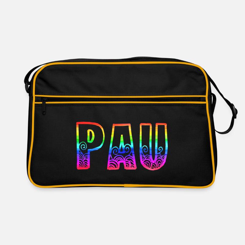 Pau rs Arc-en-ciel Sac Retro