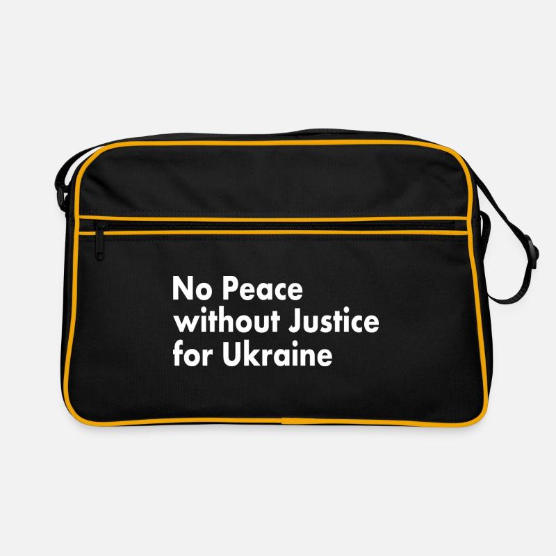 No peace without justice for ukraine Sac Retro