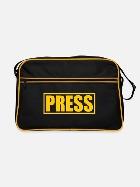 Presse presse - Sac Retro - noir/or