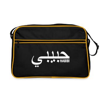 HABIBI - Sac Retro - noir/or - Devant