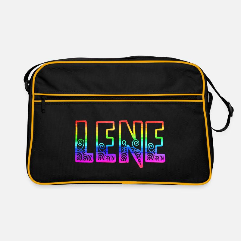 lene rs regenbogen Retro Tasche