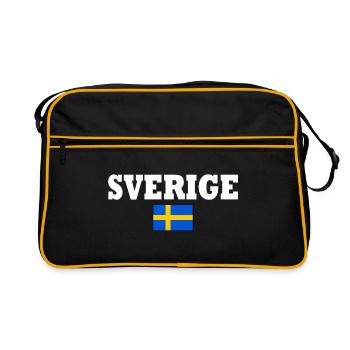 Sverige - Sac Retro - noir/or - Devant