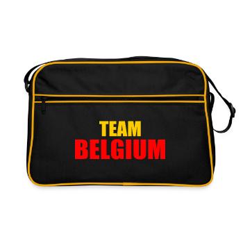 belgique - Sac Retro - noir/or - Devant