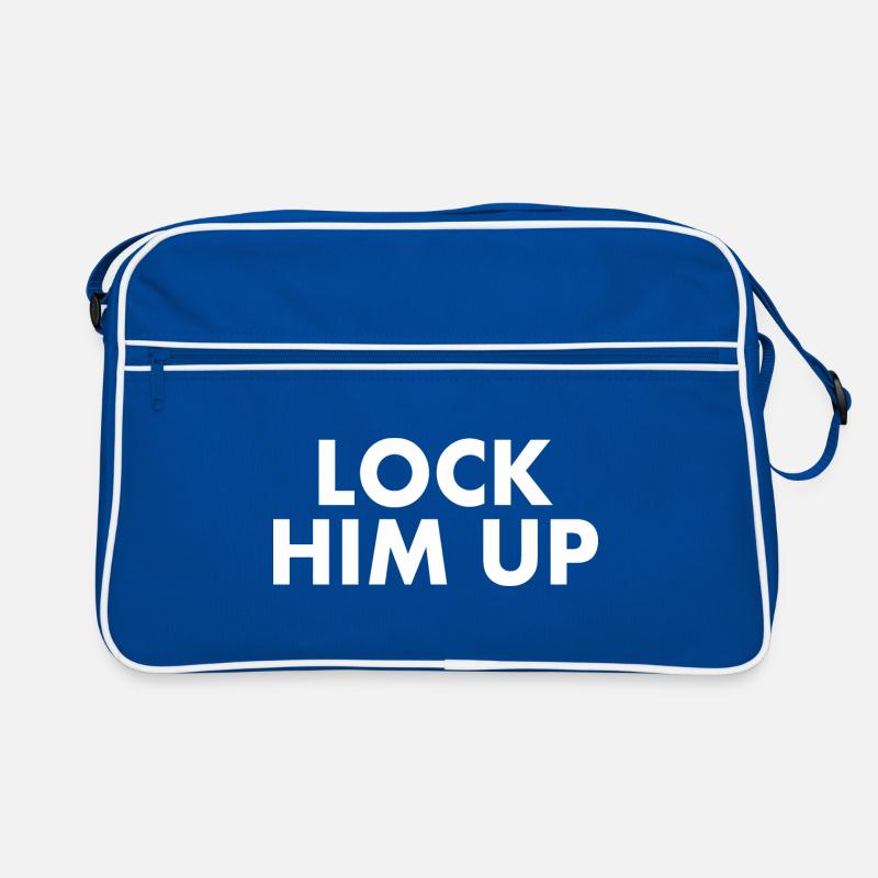 Lock him up Retro Tasche
