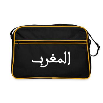 Maroc المغرب - Sac Retro - noir/or - Devant
