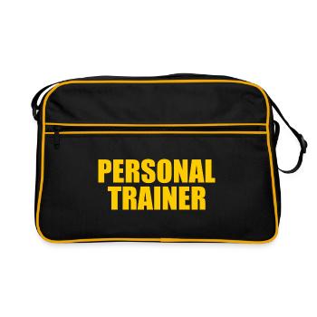 Personal trainer - Retro Bag - black/gold - Front