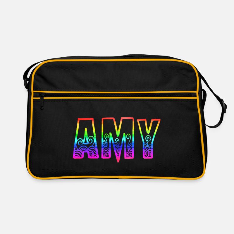 amy rs regenbogen Retro Tasche
