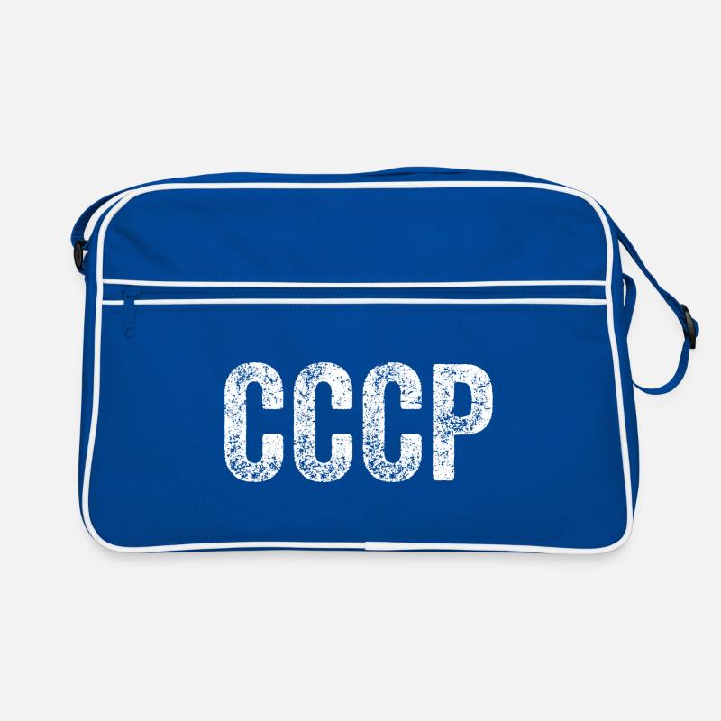 Cadeau rétro vintage de l'URSS Russie Poutine Sac Retro