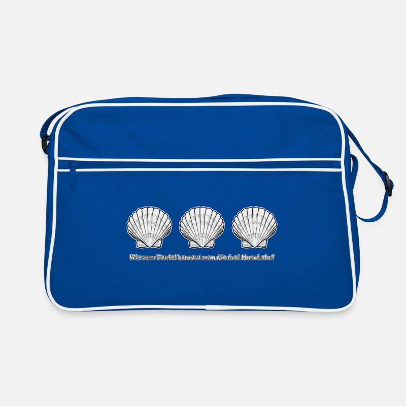 Three seashells Retro Bag