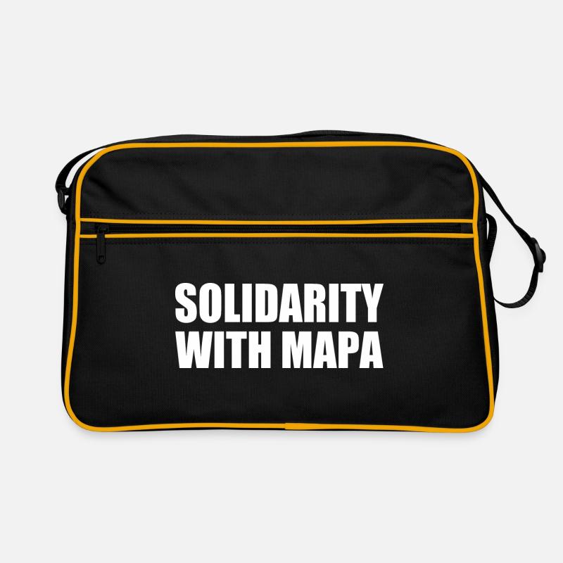 solidarity with mapa Retro Bag