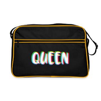 Roi - look partenaire reine - Sac Retro - noir/or - Devant