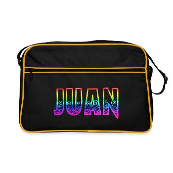 Juan RS Arc-en-ciel - Sac Retro - noir/or - Devant