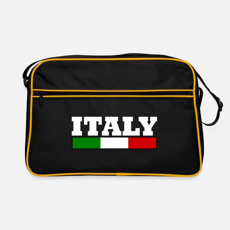 Italie drapeau Sac Retro