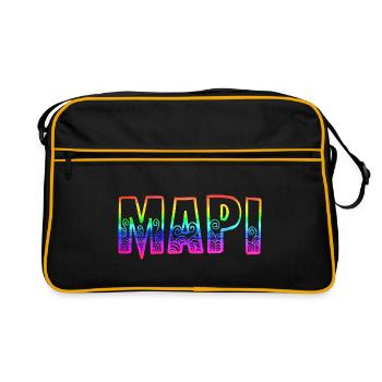 Mapi RS Arc-en-ciel - Sac Retro - noir/or - Devant