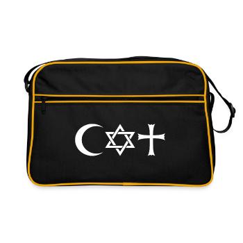 coexist - Sac Retro - noir/or - Devant