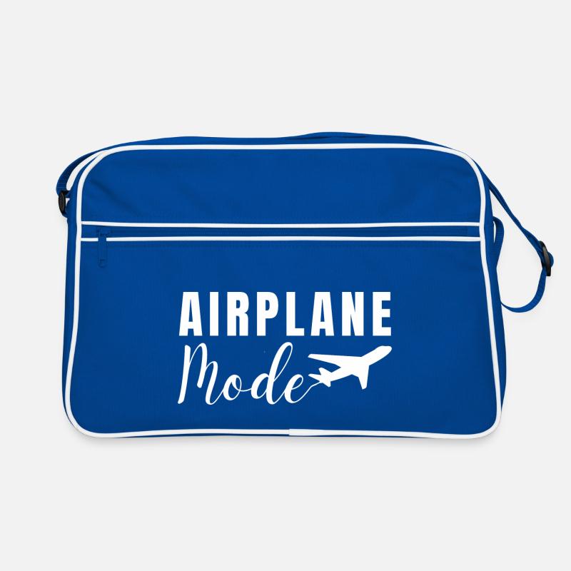 FLUGZEUGMODUS. REISEURLAUB Retro Tasche
