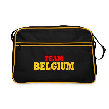 belgique - Sac Retro - noir/or - Devant