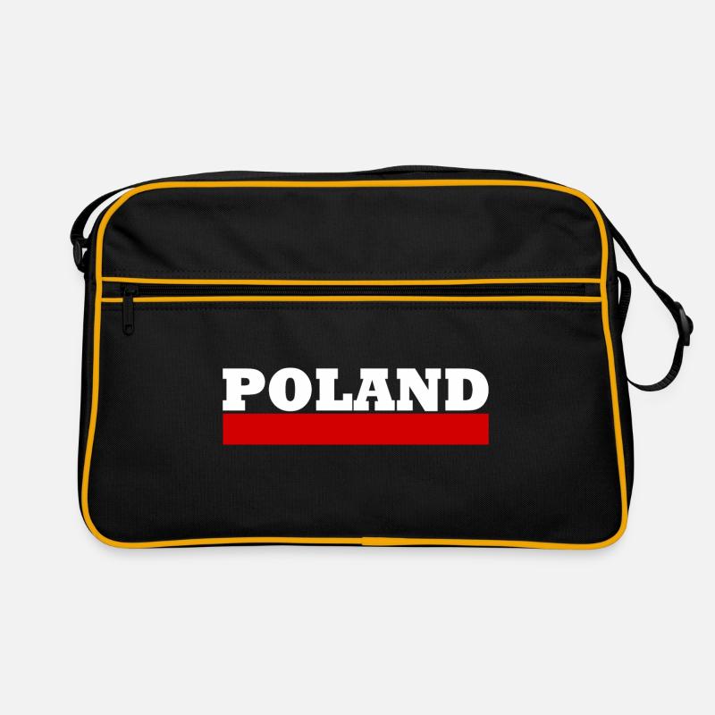 Poland flag - Polska flag Retro Bag