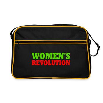 Womens revolution - Sac Retro - noir/or - Devant