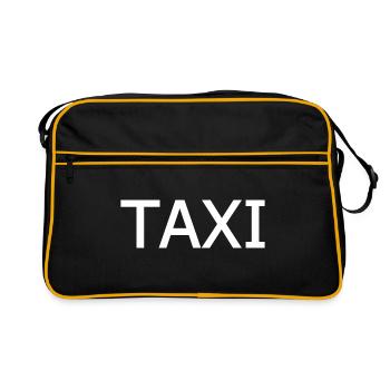 Taxi - Retro Bag - black/gold - Front