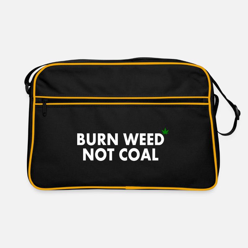 Burn weed not coal Sac Retro
