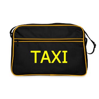 Taxi - Retro Bag - black/gold - Front