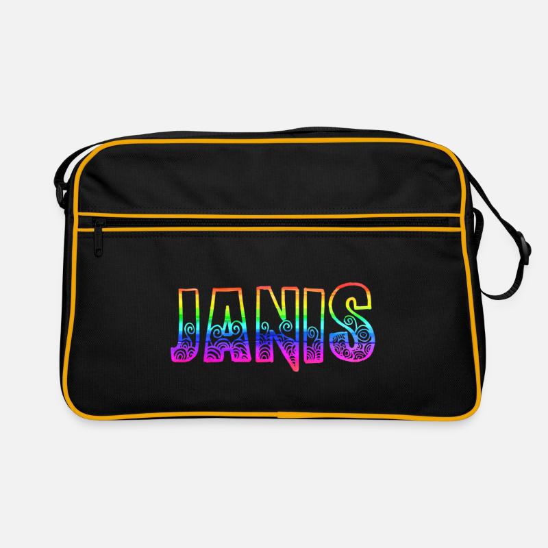 janis rs rainbow Retro Bag