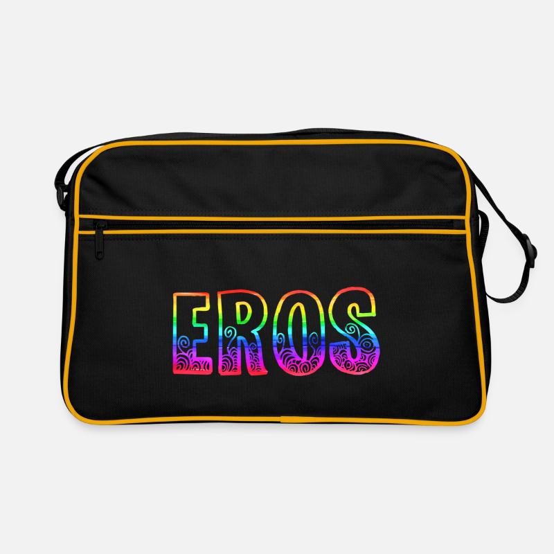 eros rs regenbogen Retro Tasche