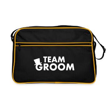 Team groom - Sac Retro - noir/or - Devant