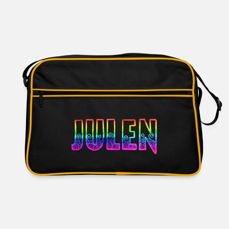 julen rs regenbogen Retro Tasche