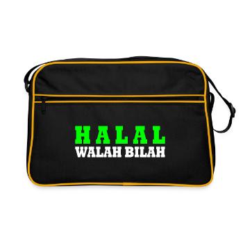Halal - Sac Retro - noir/or - Devant