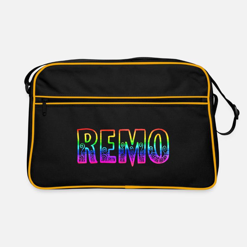 remo rs regenbogen Retro Tasche