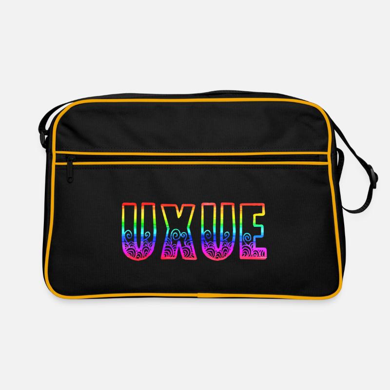 uxue rs regenbogen Retro Tasche
