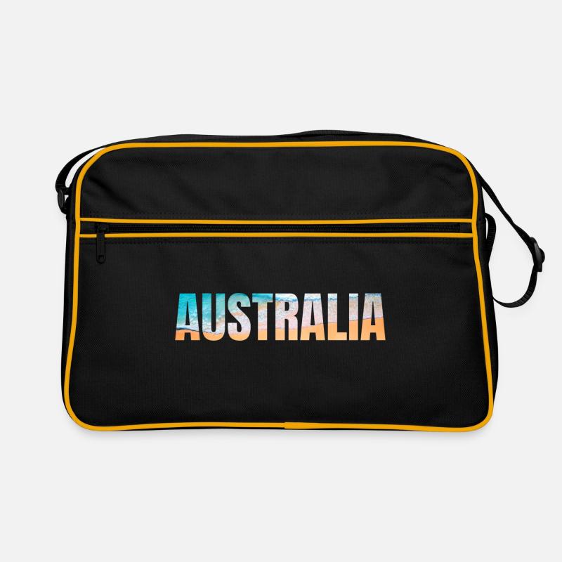 Australia - in English Retro Bag