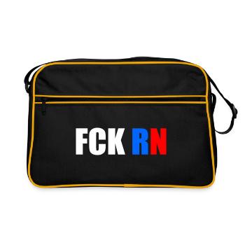 Fck rn - Sac Retro - noir/or - Devant