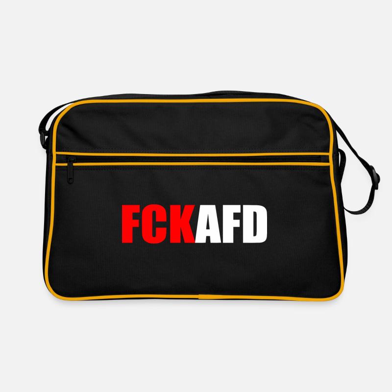 Fck afd Retro Tasche
