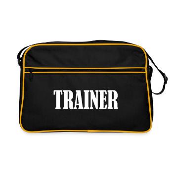 Trainer - Retro Bag - black/gold - Front
